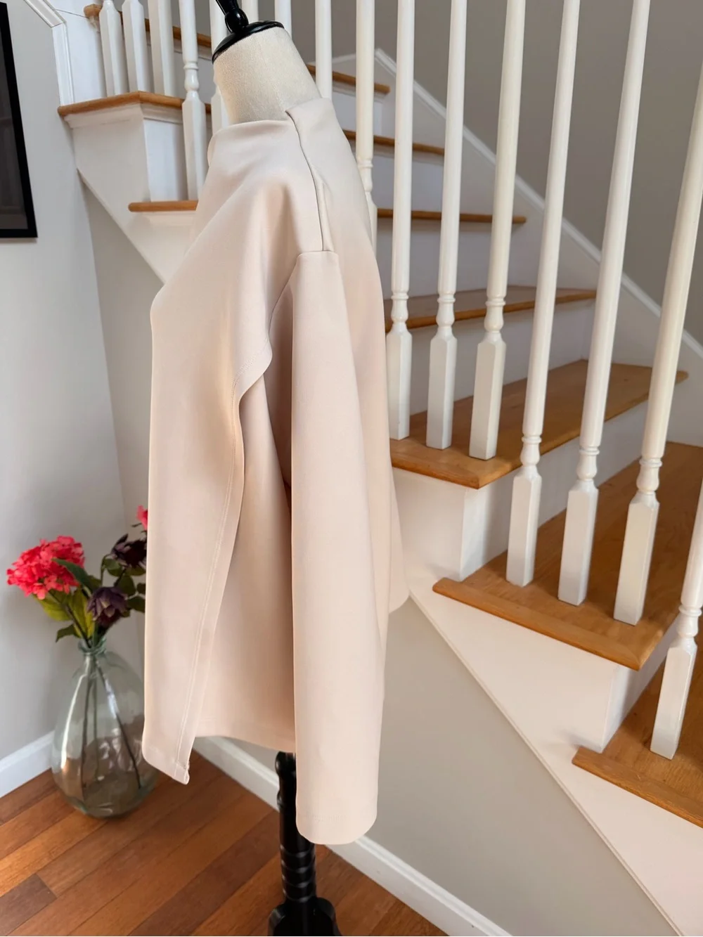 ADAY Beige XL Like a Boss sweatshirt mock neck excellent condition
